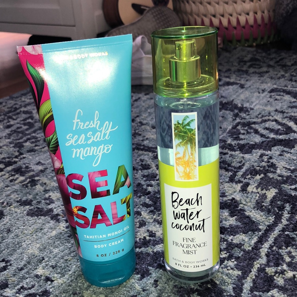 Bath and body works duo. Lotion and fragrance